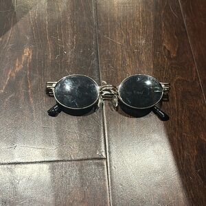 Black grunge glasses